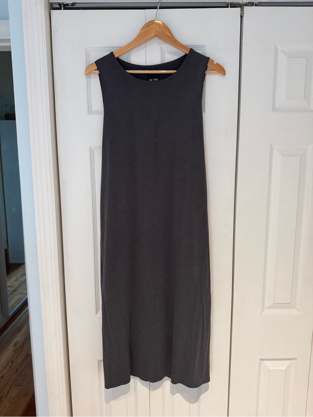 Nic + Zoe gray maxi dress